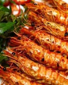 Tôm nướng muối ớt