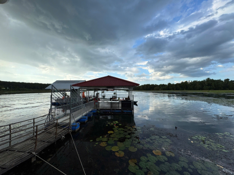Không gian mặt hồ
