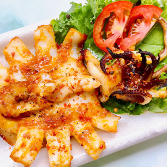 Mực nướng muối ớt