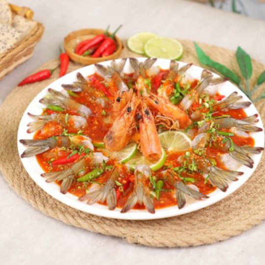 Tôm sốt thái